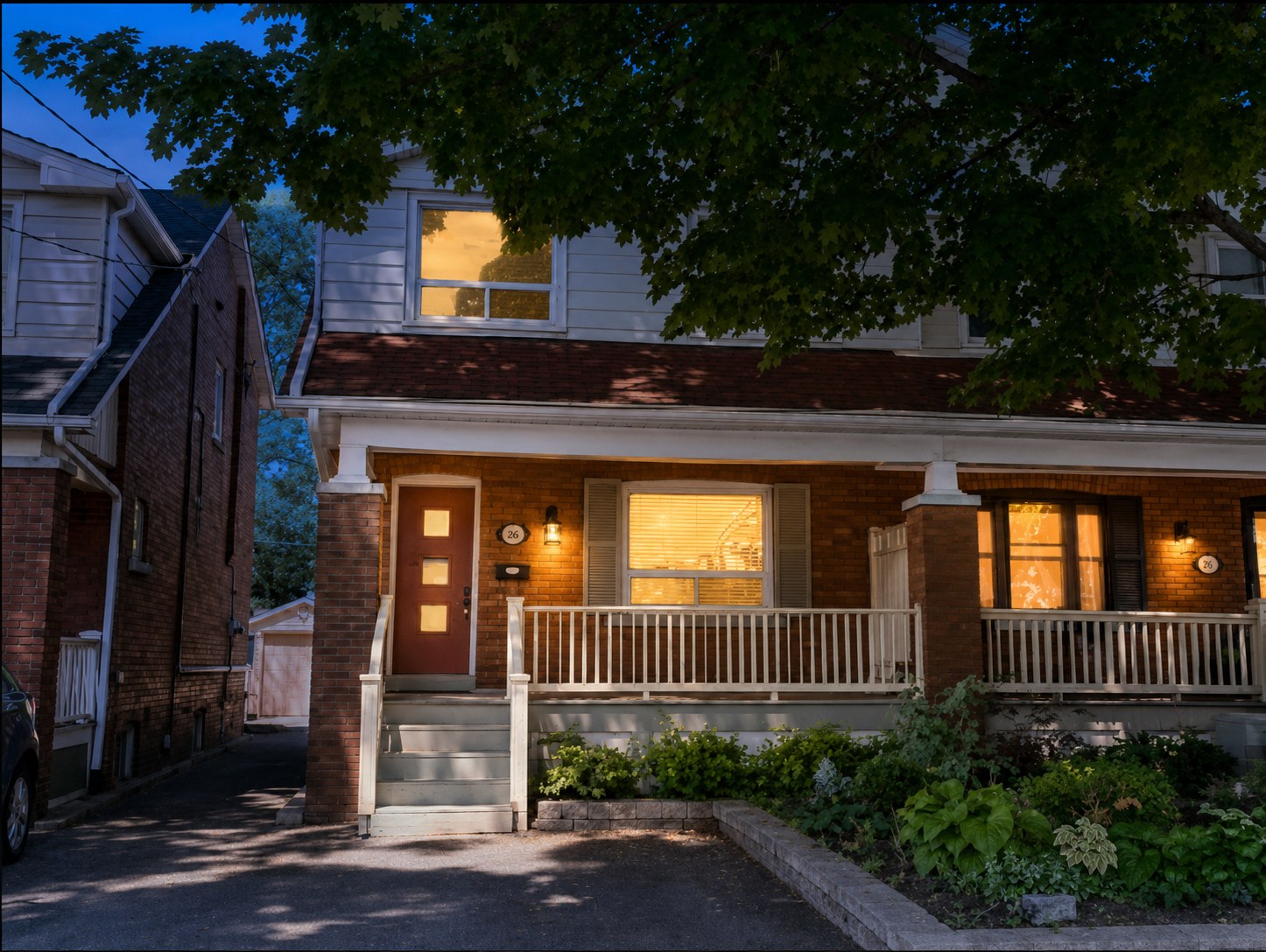 Front exterior of 62 Orchard Park Blvd, Woodbine Corridor, Toronto, Ontario M4L 3E2